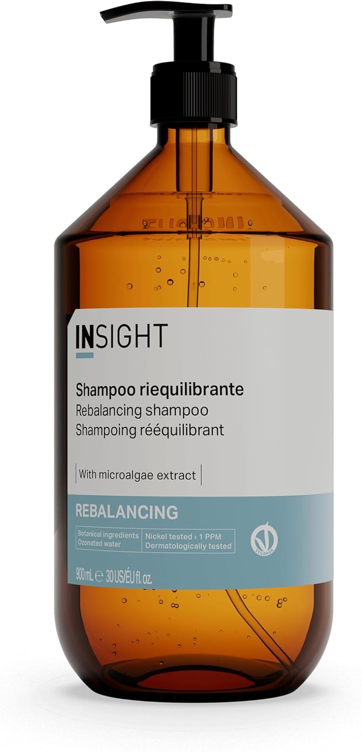 Insight Balancing Shampoo 900ml | Purifying Action | Glass Packaging