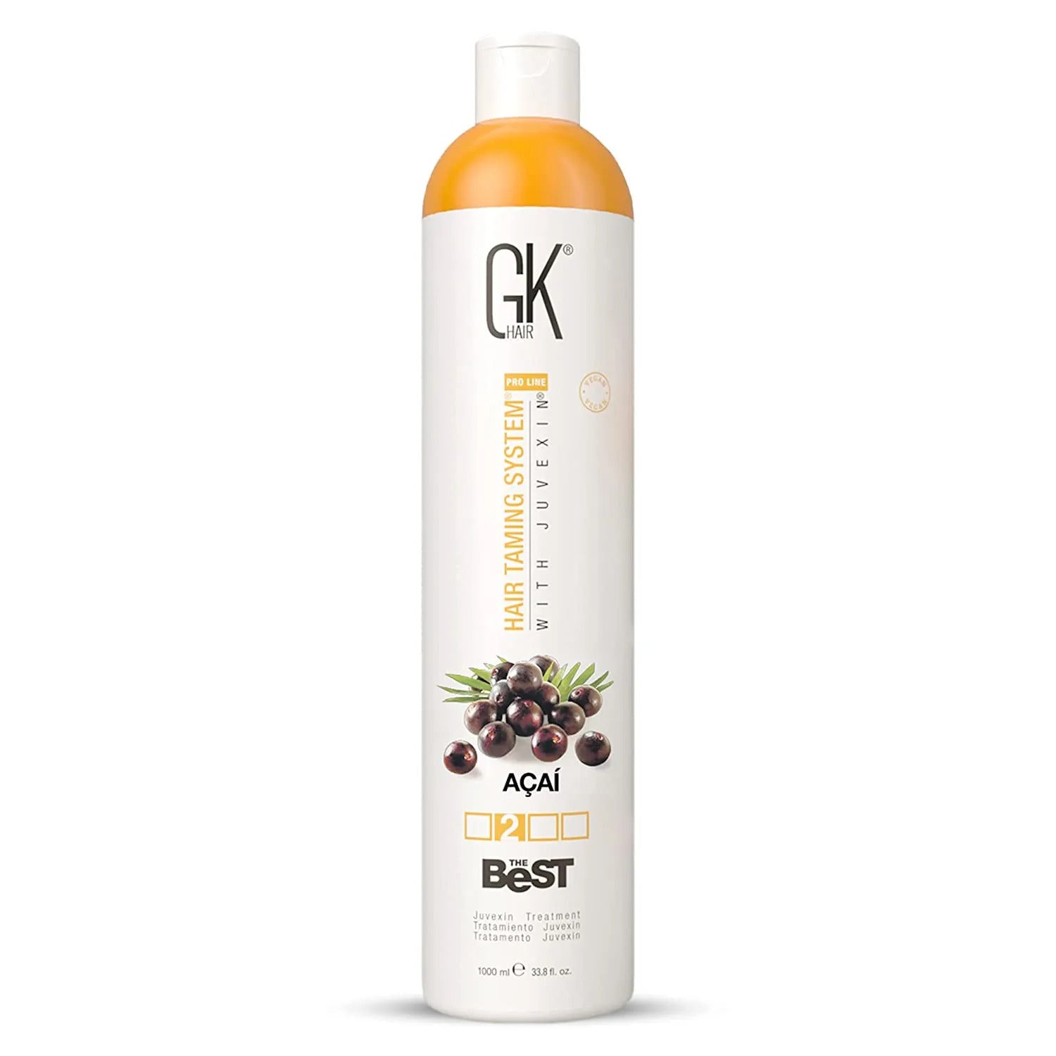 Global Keratin, The Best Acai, Hair Cream Treatment, For Smoothening, 1000 ml