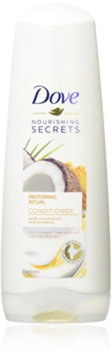Dove Restoring Rituals Coconut Conditioner For Men And Women, Professional Deep Cleansing For All Hair Types And Colours, (350 ml), pack of 6
