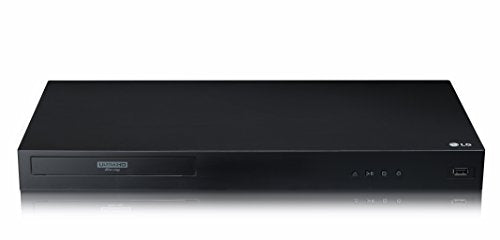 LG UBK80 4K Ultra HD HDR Blu-ray Player - Black