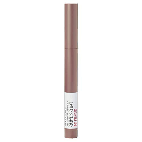 Maybelline Lipstick, Superstay Matte Ink Crayon Longlasting Nude Lipstick with Precision Applicator 10 Trust Your Gut