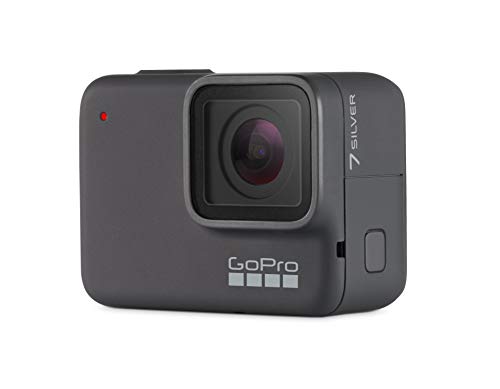 GoPro HERO7 Silver - Waterproof Digital Action Camera with Touch Screen 4K HD Video 10MP Photos