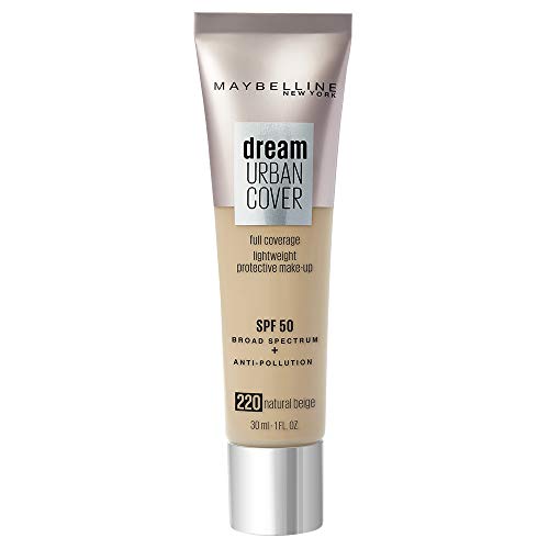 Maybelline Dream Urban Cover All-In-One Protective Makeup SPF 50  220 Natural Beige