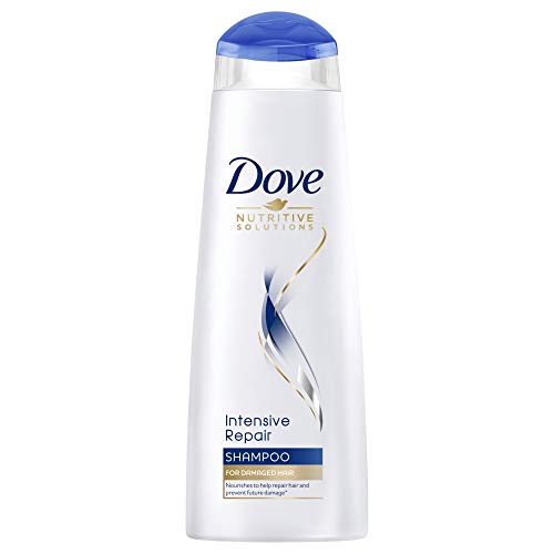 Dove Intensive Repair Shampoo hair therapy for damaged hair, pack of 3  (3 x 250 ml)