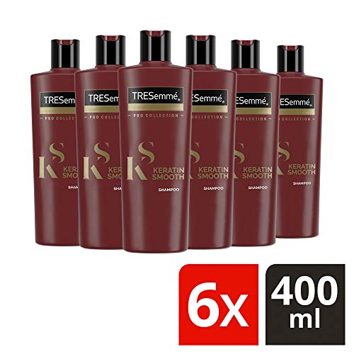 TRESemme Keratin Smooth Shampoo, 400 ml, Pack of 6