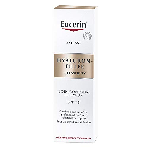Eucerin Hyaluron Filler + Elasticity Eye Contour Care SPF 15 15ml
