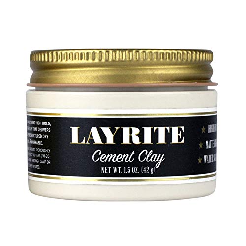 Layrite Cement Matte Clay 1.5 oz (42g)