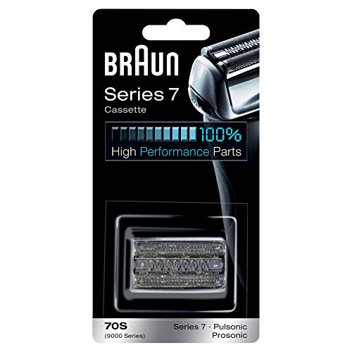 Braun Shaver Replacement Part 70S Silver, Compatible with Series 7 Shavers