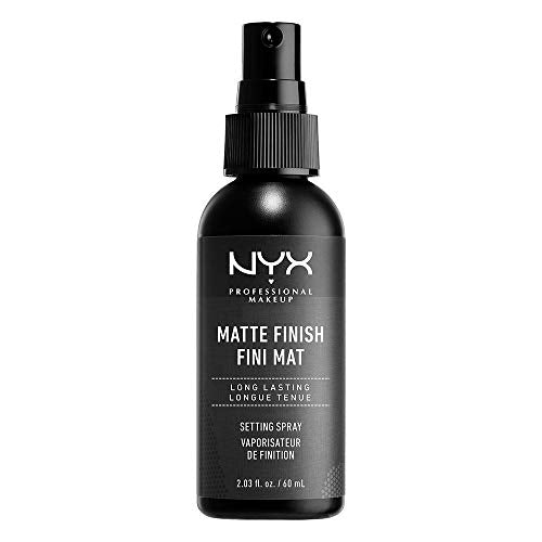 NYX Professional Makeup Setting Spray, Long Lasting Formula, Vegan, Matte Finish, 60 ml