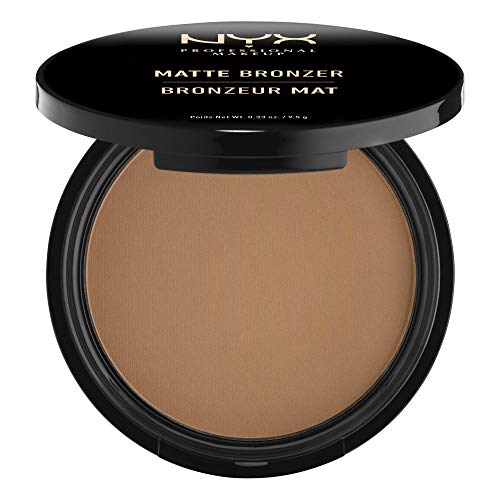 NYX Professional Makeup Matte Body Bronzer, Pressed Powder, Shimmer Free, Vegan Formula, Deep Tan