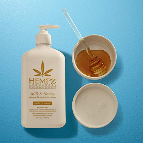 Hempz Milk and Honey Herbal Body Moisturiser (500ml)