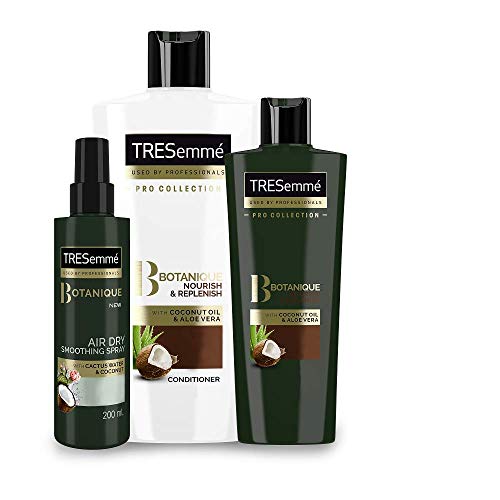 TRESemme Botanique Shampoo and Conditioner Sets with Air Dry Spray, Hair Care Kit Bundle