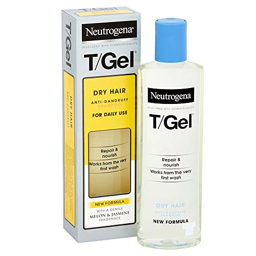Neutrogena T/Gel Anti-Dandruff Shampoo for Dry Hair, 250 ml