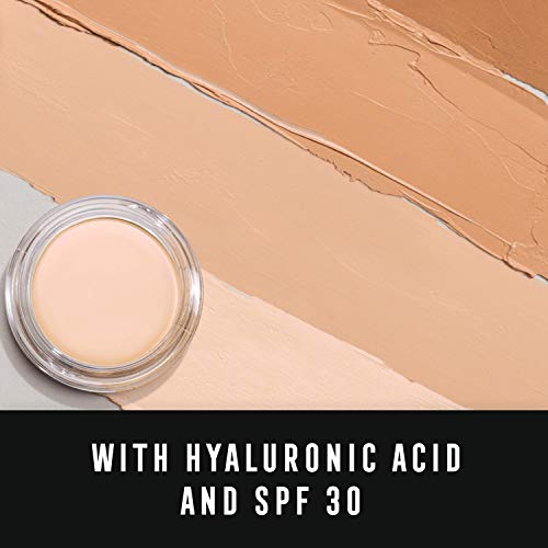Max Factor Miracle Touch Perfecting Foundation, 45 Warm Almond, Full Coverage and Moisturising Effect with Hyaluronic Acid and SPF 30 Formula, 11.5 g