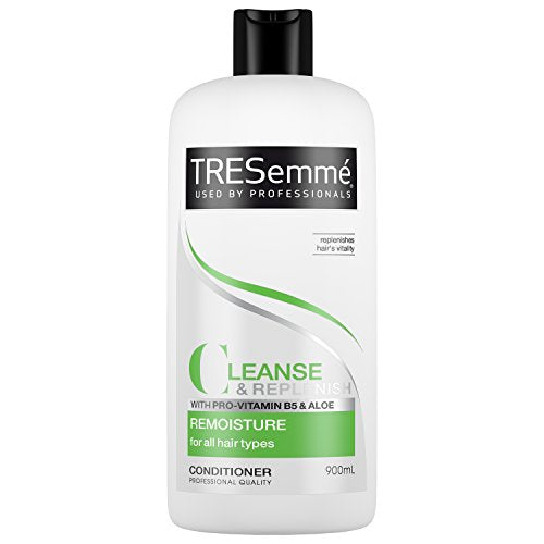 Tresemme Cleanse And Replenish Conditioner For Men And Women, Remoisturises And Softens All Hair Types And Colours, Large Pack (900ml), Pack of 2