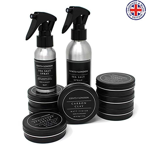 Gents of London Structure Cream Strong Hold Professional Hair Styling Wax (85g)