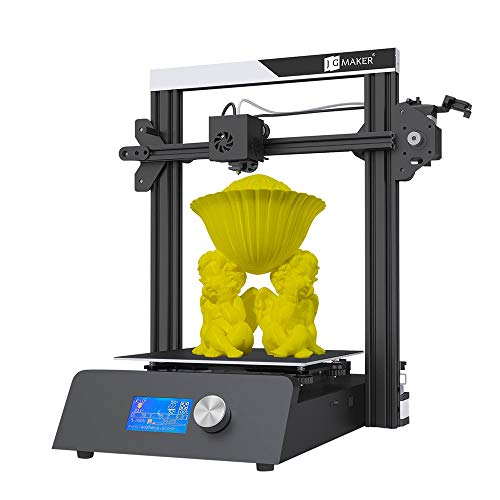 JGMAKER Magic 3D Printer, Metal Base Flexible Heat-bed Power Failure Resume Printing Home Mini DIY 3D Printer, Works with PLA/ABS/WOOD (Print Size 220 * 220 * 250 mm)