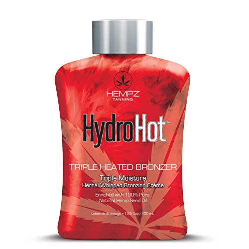 Hempz HydroHot Triple Heated Bronzer & Triple Moisture With 100% Pure Hemp Seed Oil