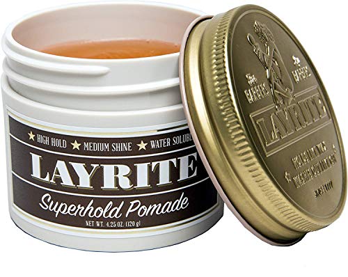 Layrite Super Hold Deluxe Hair Gel, 4 Oz