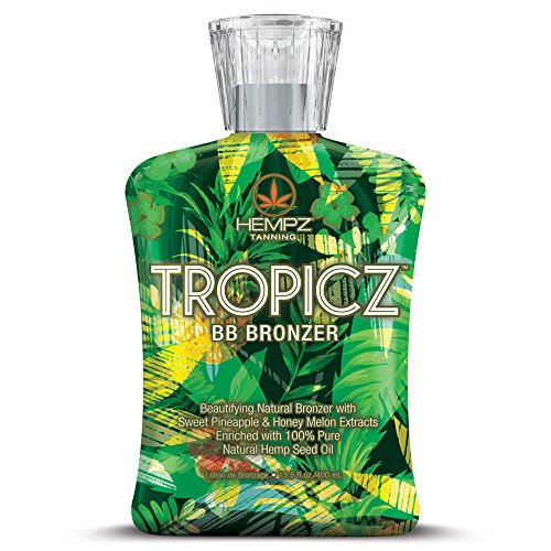 Hempz TROPICZ BB Bronzer - Beautifying Natural Bronzer With 100% Pure Hemp Seed Oil