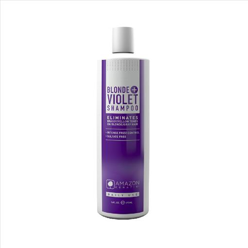 BLONDE VIOLET SHAMPOO AMAZON KERATIN 473ML