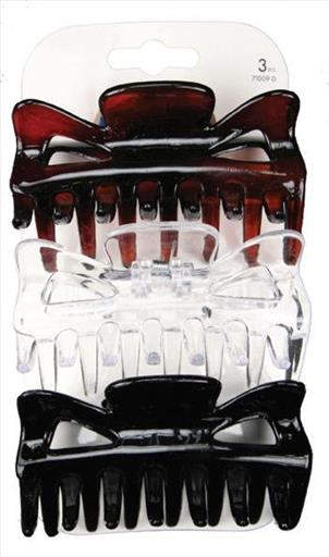 JAW CLIPS 3 PCS UNIT