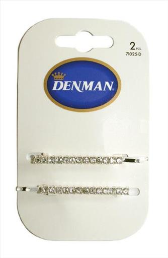 RHINESTONE BOBBY PINS 2 PCS UNIT