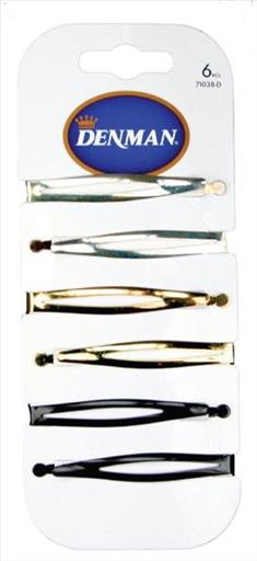 METAL SLIDE CLIPS 6 PCS UNIT