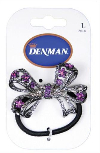 METAL RIBBON JEWELLED PONY TAILER UNIT