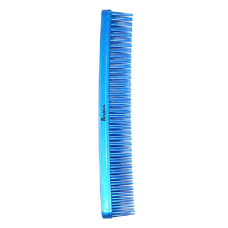 D12 DENMAN DETANGLE TEASE COMB BLUE