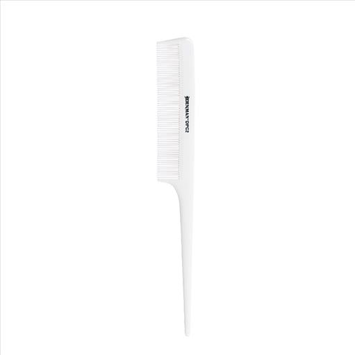 PRECISION PLASTIC TAIL COMB WHITE