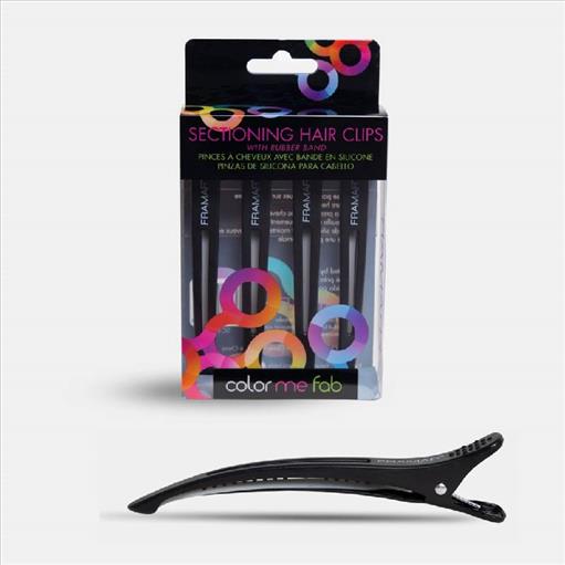 SUPER SECTIONERS CLIPS BLACK 4-PCS