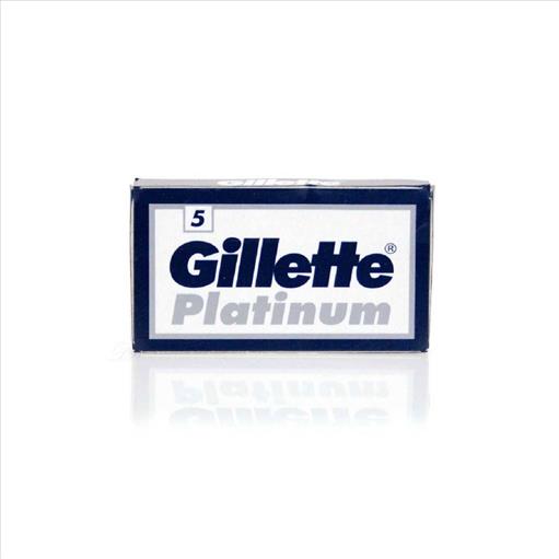 GILLETTE PLATINUM SHAVING BLADES 5 PCS
