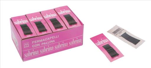 HAIR GRIPS BLACK 5 CM CART X 12 CART