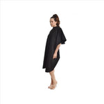 CUTTING CAPE W/BUTTONS 150X130 BLACK UNIT