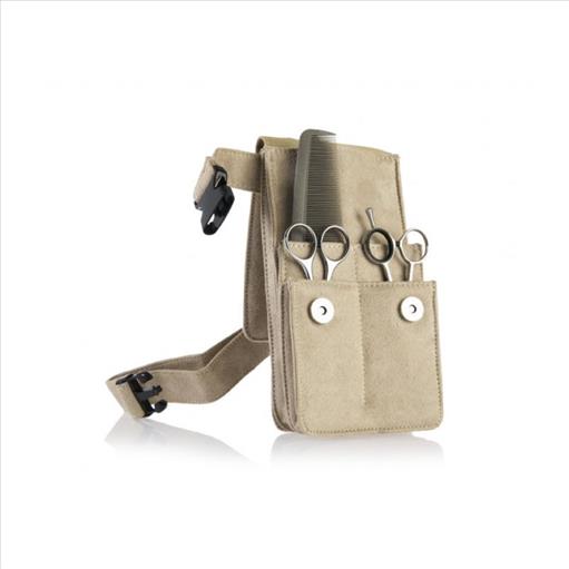BELT CASE FOR SCISSORS BEIGE