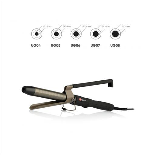 TITANIUM PRO 26mm CLAMP CURLING IRON UNIT