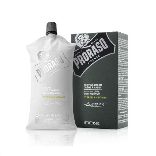 CYPRESS VETYVER PRORASO SHAVING CREAM 275 ML