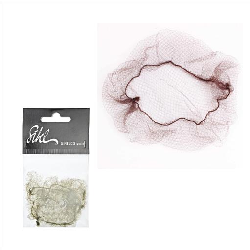 BUN NET LIGHT BROWN 2 PCS UNIT