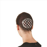 HAIR BUN NET LUX SILVER UNIT