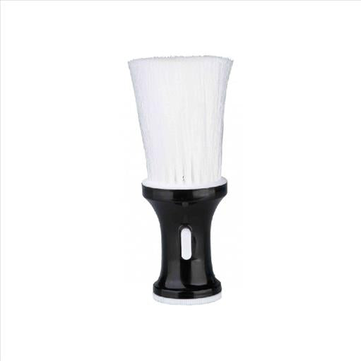 NECK BRUSH W/TALC BUTTON UNIT