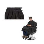 BLACK XL CAPE FOR MEN W. PRESS BUTTONS