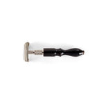 BUTTERFLY SHAVING RAZOR BLACK HORN