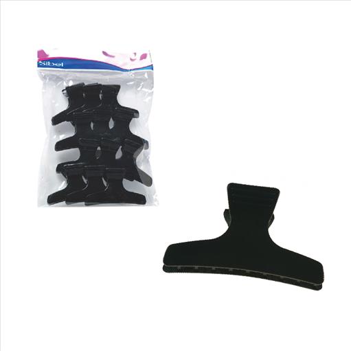 PLASTIC CLIPS CLAMMERS BLACK PACK
