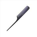 101 YS PARK BASIC PLASTIC TAIL COMB BLACK