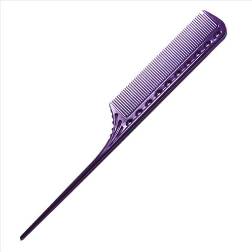 101 YS PARK BASIC PLASTIC TAILCOMB PURPL UNIT
