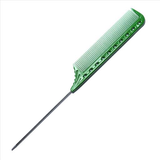102 YS PARK BASIC PIN TAIL COMB GREEN UNIT