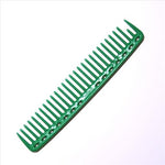 452 YS PARK WIDE CUT COMB 20.2cm GREEN UNIT