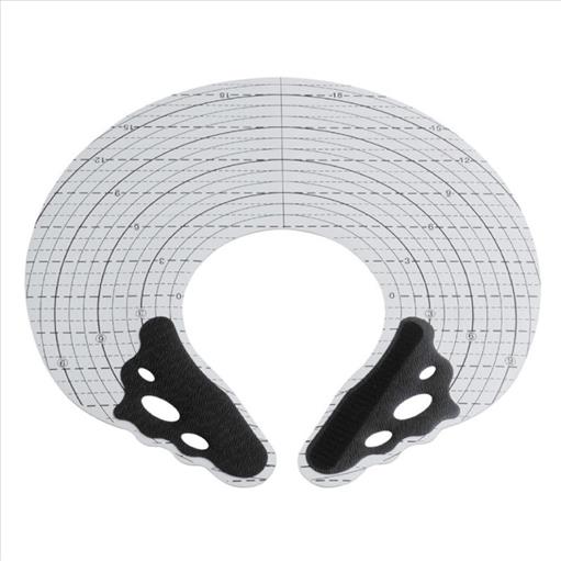 YS PARK PERFECT CUT CAPE BLACK WHITE